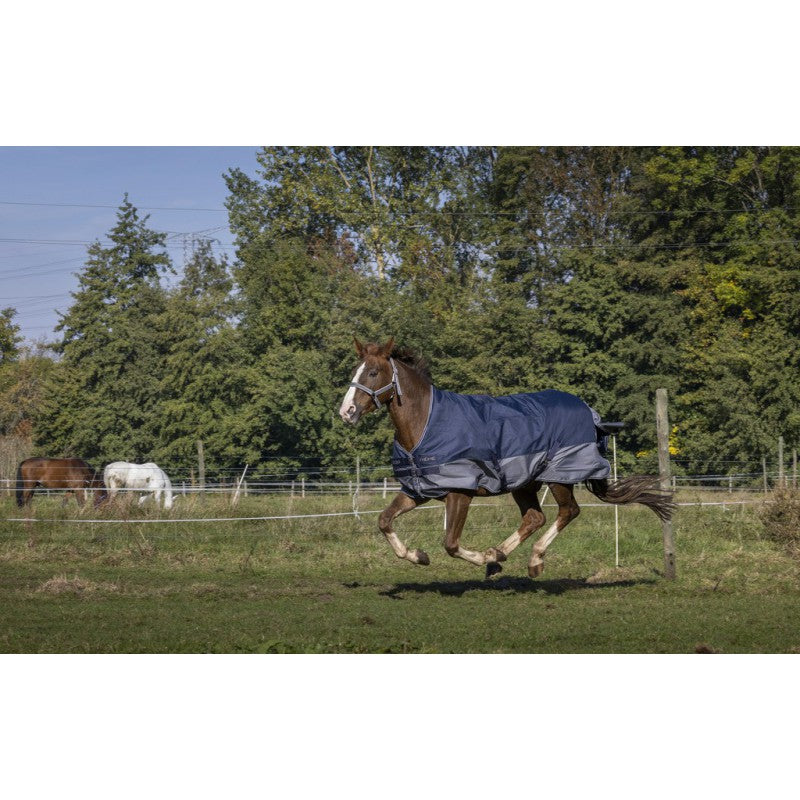 Manta de exterior Equi-Theme Tyrex 600D con cuello alto