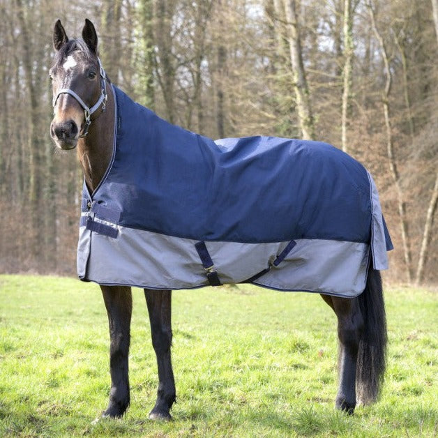 Manta de exterior Equi-Theme Tyrex 600D con cuello alto
