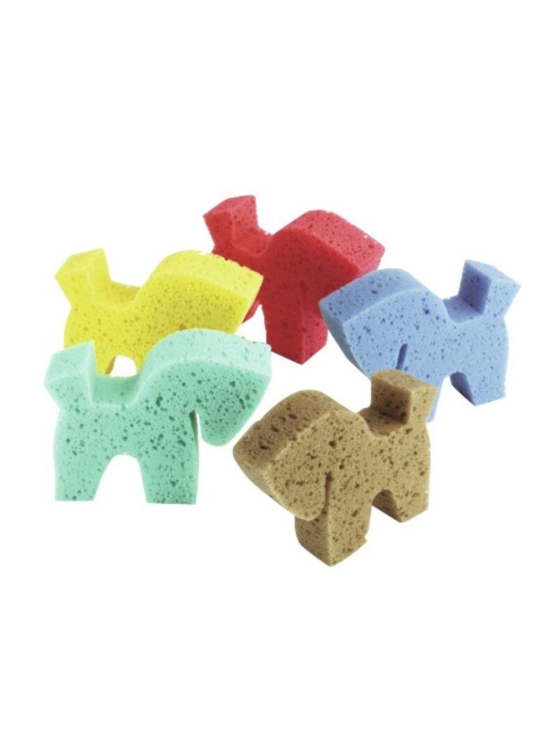 Esponja Hippotonic con Forma Caballo Multicolor - Hippotonic