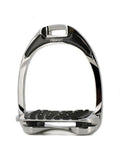Estribo Aluminio Plata Adulto Flex-on Ultra Grip Plano Plata/Plata/Negro - Flex-on