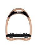Estribo Aluminio Rose Gold Flex-on Ultra Grip Plano Rose Gold/Negro/Negro - Flex-on