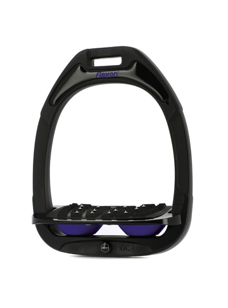 Estribo Green Composite Adulto Flex-on IUG Negro/Negro/Rosa - Flex-on (2)