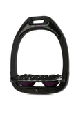 Estribo Green Composite Adulto Flex-on IUG Negro/Negro/Ciruela - Flex-on