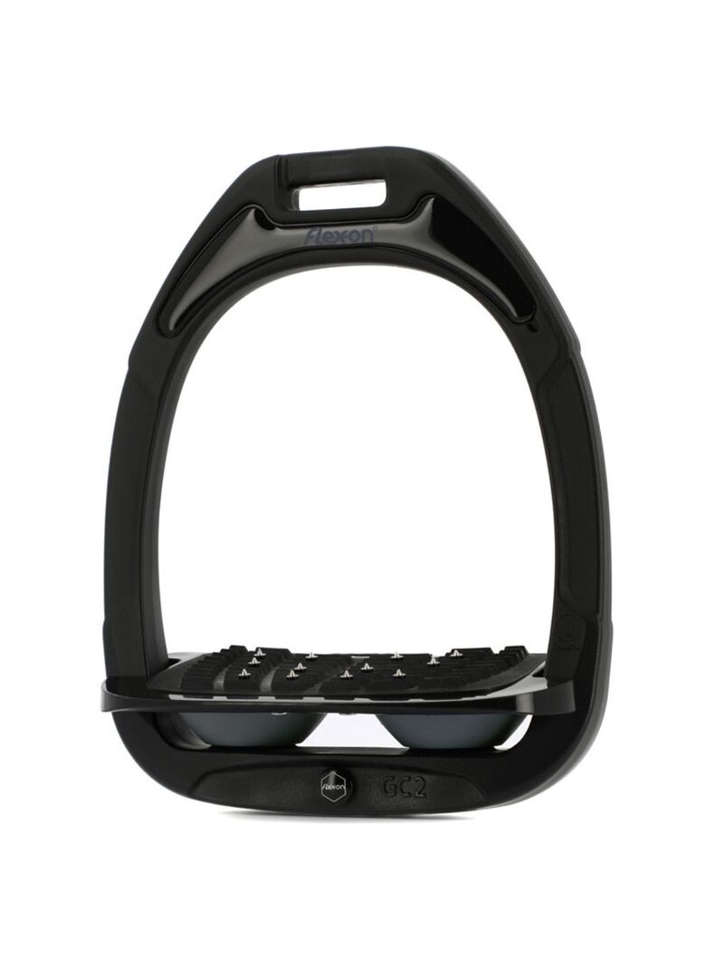 Estribo Green Composite Adulto Flex-on IUG Negro/Negro/Gris - Flex-on
