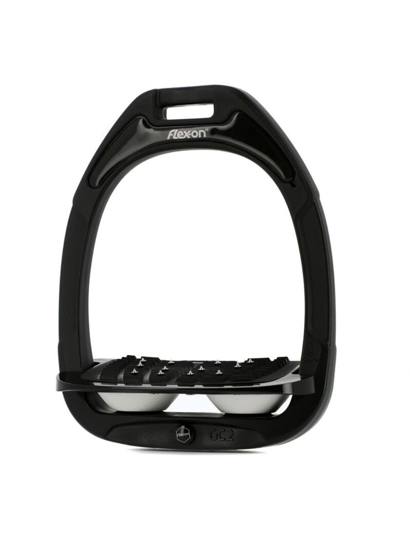 Estribo Green Composite Adulto Flex-on IUG Negro/Negro/Blanco - Flex-on