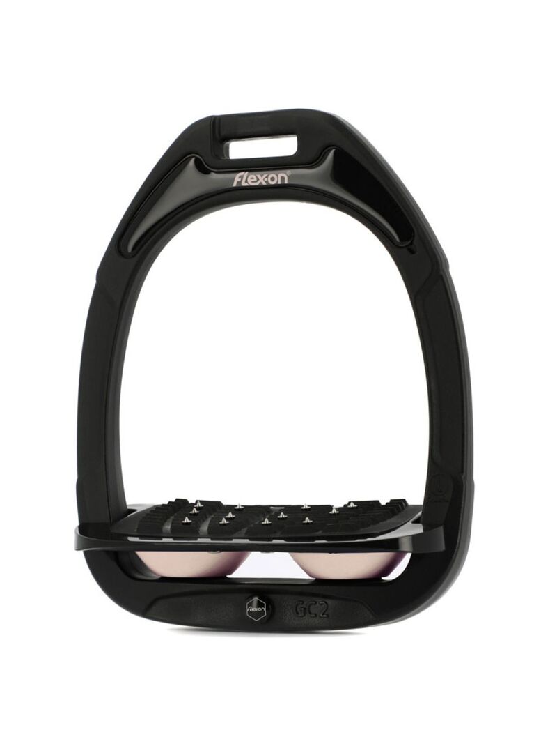 Estribo Green Composite Adulto Flex-on IUG Negro/Negro/Milkshake - Flex-on