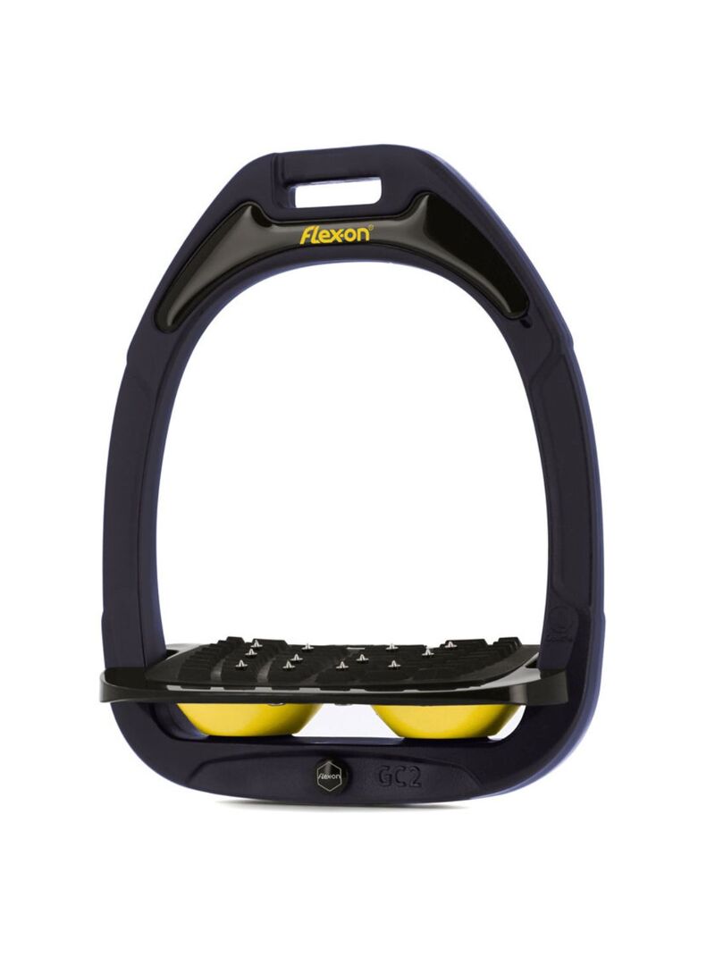 Estribo Green Composite Adulto Flex-on IUG Marino/Negro/Amarillo - Flex-on