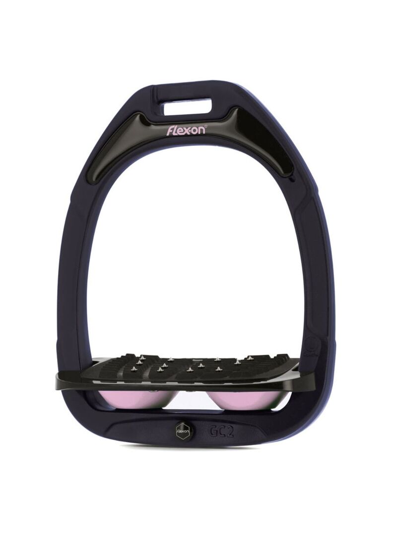 Estribo Green Composite Adulto Flex-on IUG Marino/Negro/Rosa - Flex-on