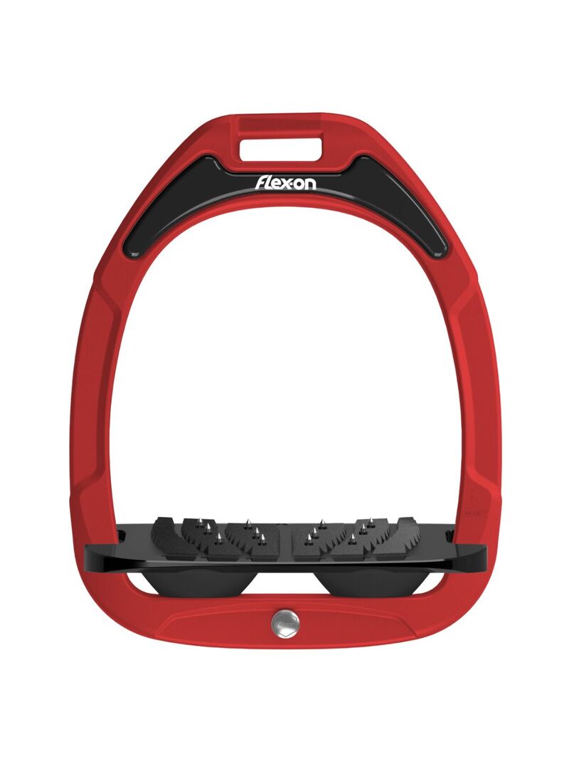 Estribo Green Composite Adulto Flex-on IUG Rojo/Negro/Negro - Flex-on