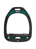 Estribo Green Composite Adulto Flex-on IUG Negro/Verde Inglés/Vert Anglais Silver - Flex-on