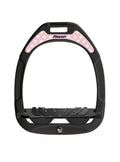 Estribo Green Composite Adulto Flex-on IUG Negro/Negro/Paquerettes Rosa Claro - Flex-on