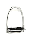 Estribo Hunter Plata Adulto Flex-on IUG Plata/Plata/Negro - Flex-on