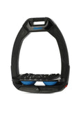 Estribo Safe-On Adulto Flex-on Ultra-Grip Inclinado Negro/Negro/Azul Claro - Flex-on