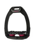 Estribo Safe-On Adulto Flex-on Ultra-Grip Inclinado Negro/Negro/Rosa - Flex-on