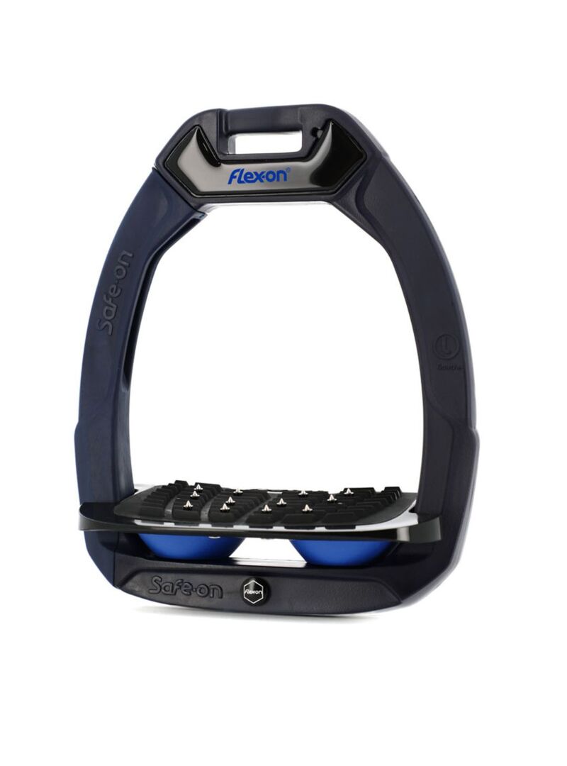 Estribo Safe-On Adulto Flex-on Ultra-Grip Inclinado Marino/Negro/Rosa Claro - Flex-on (2)