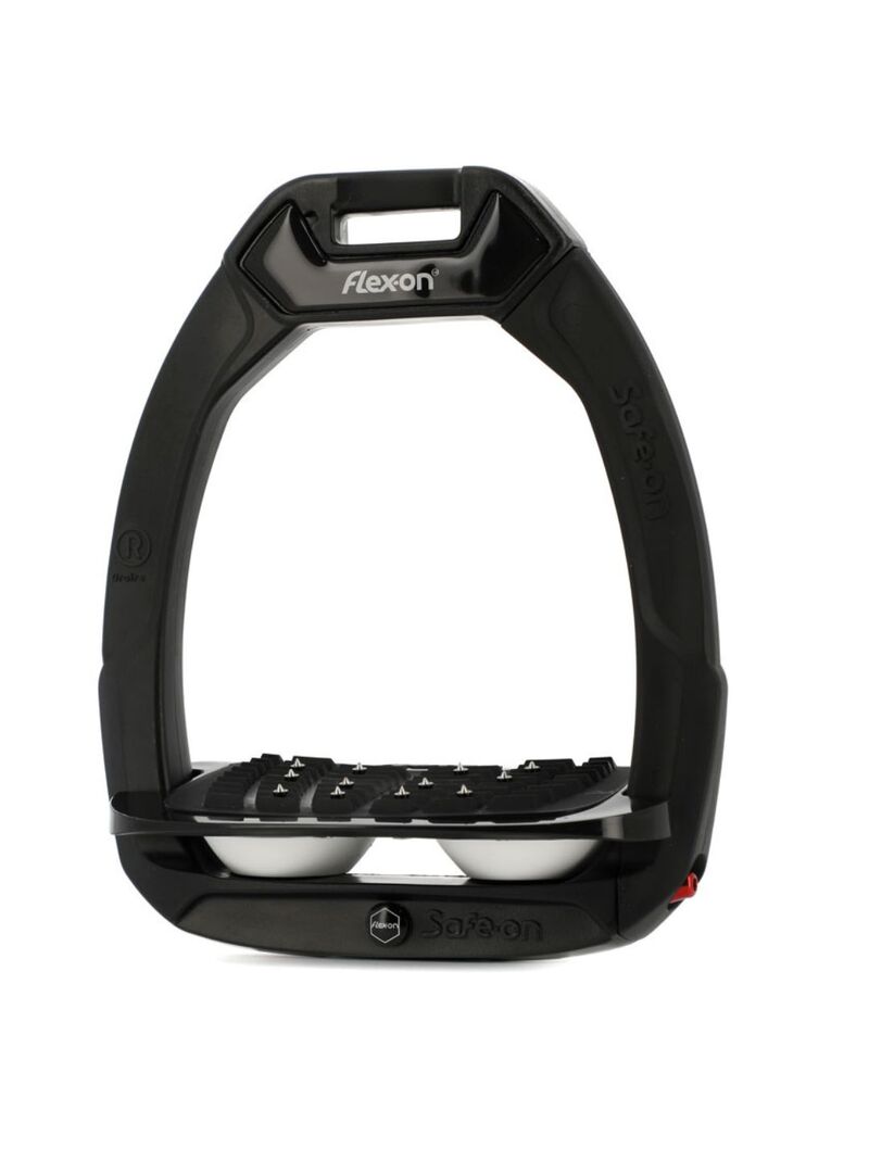 Estribo Safe-On Adulto Flex-on Ultra-Grip Inclinado Negro/Negro/Marino - Flex-on (4)