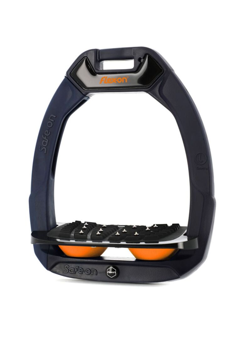Estribo Safe-On Adulto Flex-on Ultra-Grip Inclinado Marino/Negro/Rosa Claro - Flex-on (10)