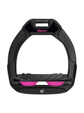 Estribo Safe-On Junior Flex-on IG Negro/Negro/Rosa - Flex-on