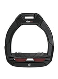 Estribo Safe-On Junior Flex-on Grip Inclinado Negro/Negro/Burdeos - Flex-on