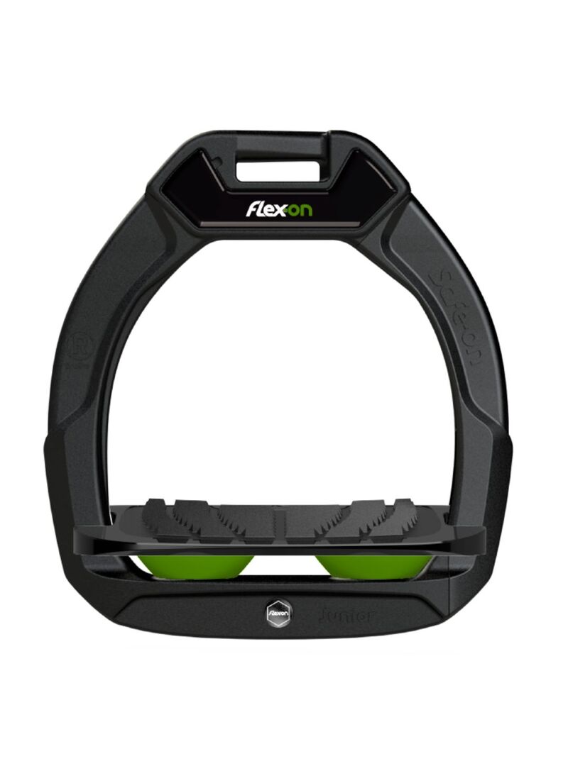 Estribo Safe-On Junior Flex-on Grip Inclinado Negro/Negro/Burdeos - Flex-on (9)