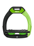 Estribo Safe-On Junior Flex-on Grip Inclinado Negro/BrazoVerde/Verde - Flex-on