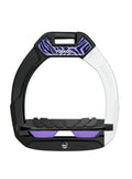 Estribo Safe-On Junior Flex-on Grip Inclinado Negro/BrazoBlanco/SafariLila - Flex-on