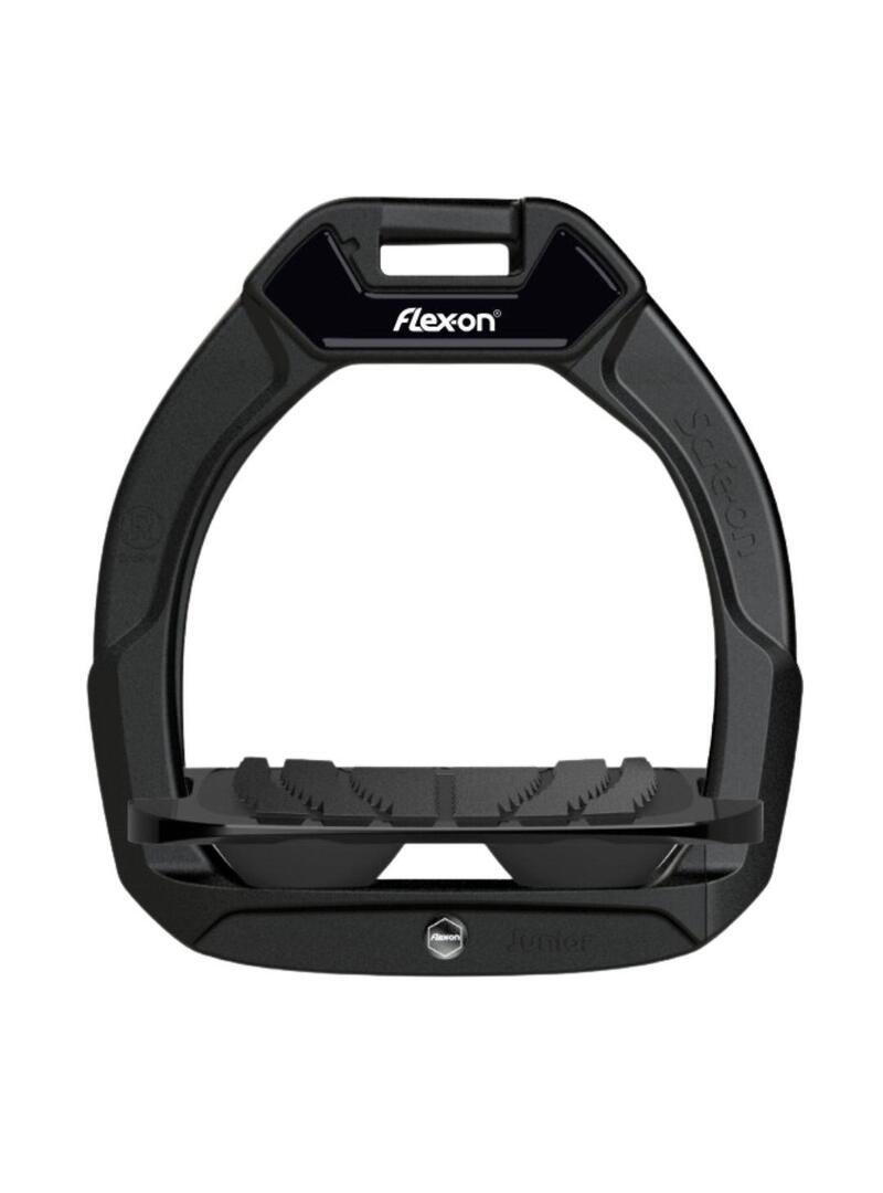 Estribos Junior Safe-On Flex-On Negro/Negro/Negro - Flex-on