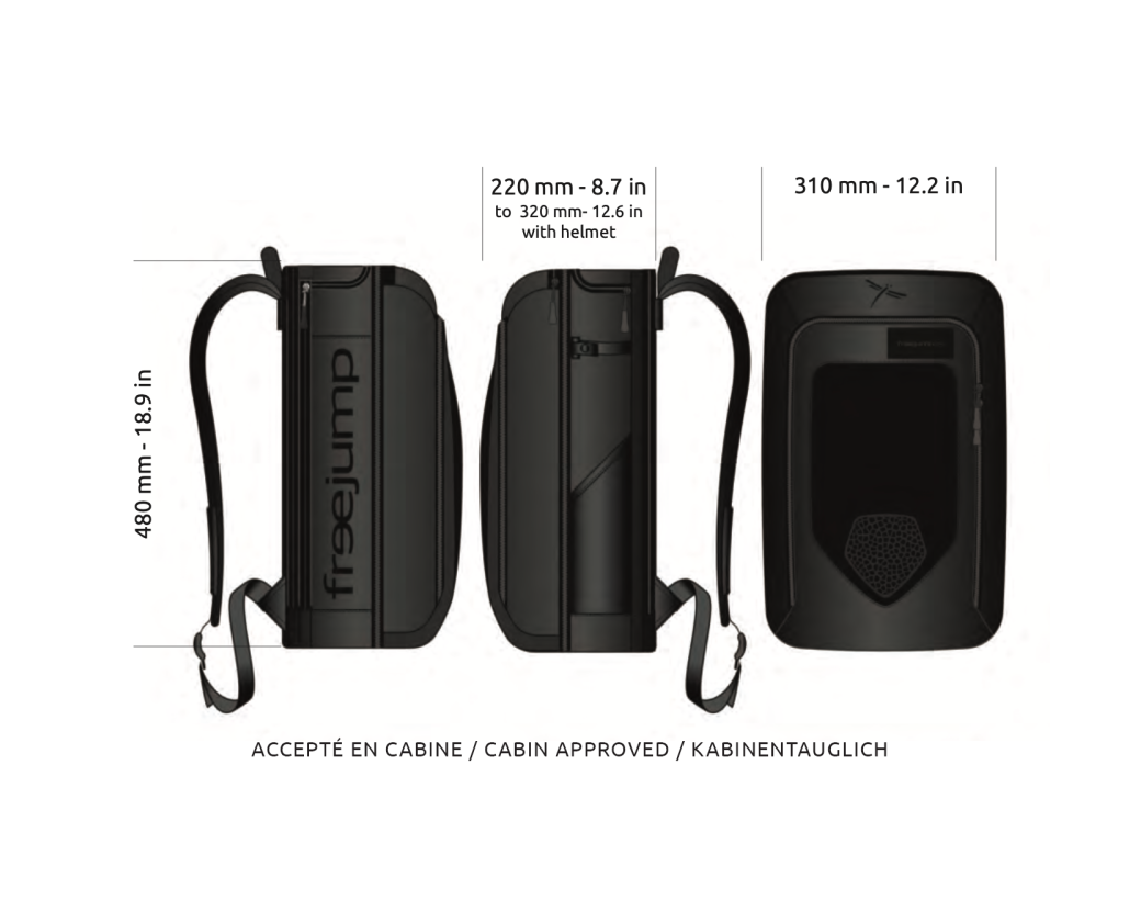 Mochila Freejump SAGE