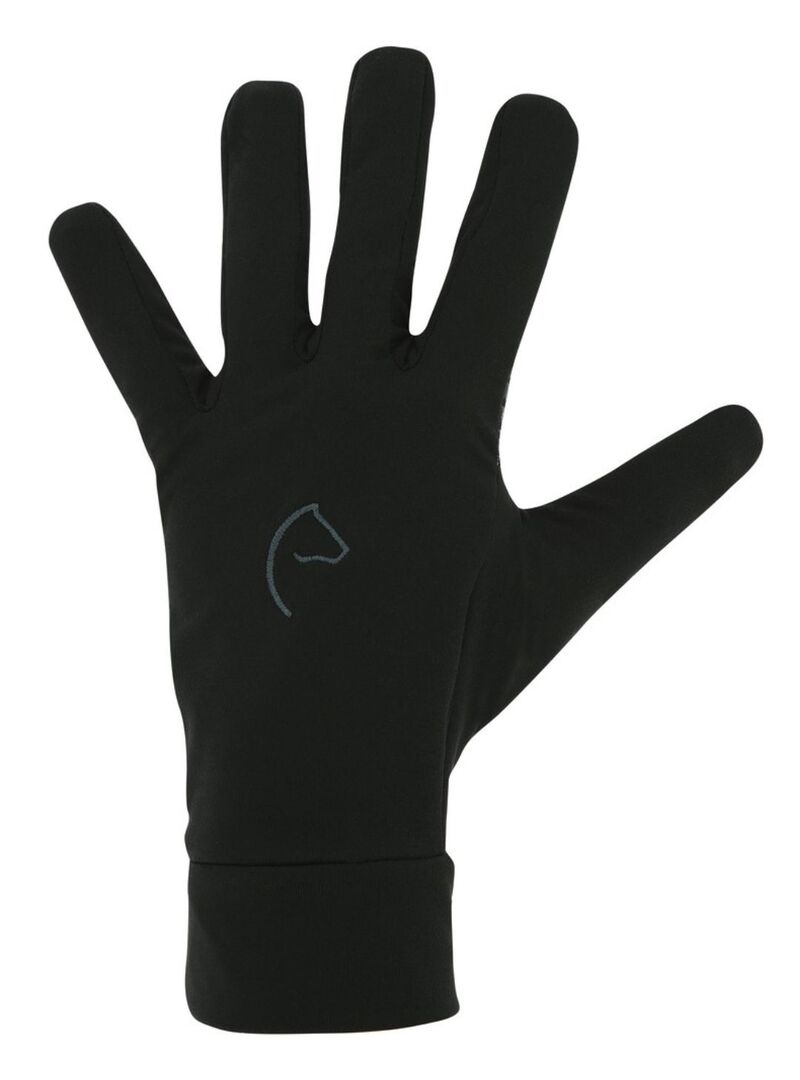 Guantes Equithème “Fin” Digital Negro - Equitheme