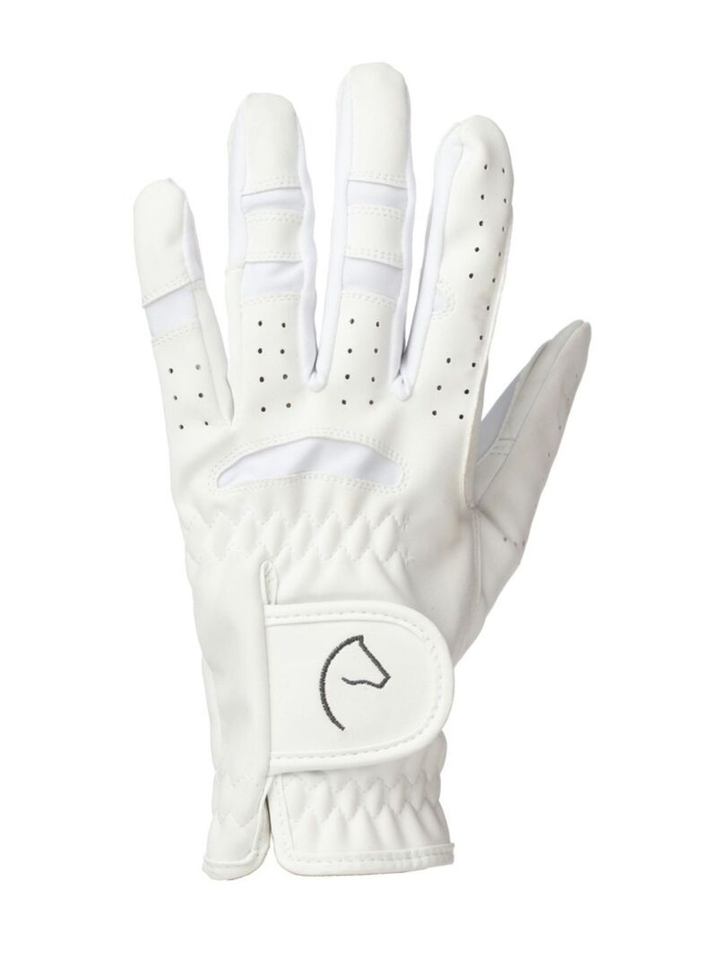 Guantes Equithème “Grip” Blanco - Equitheme