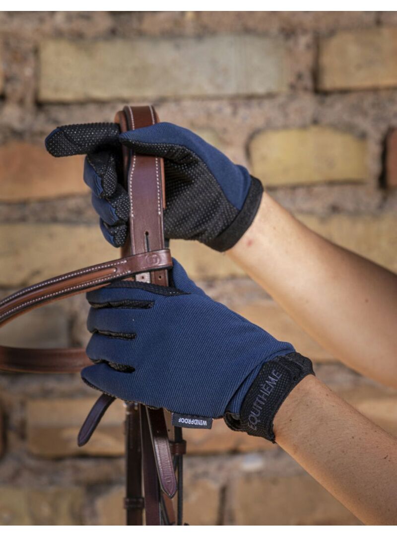 Guantes Equithème “Knit” Marino - Equitheme (3)