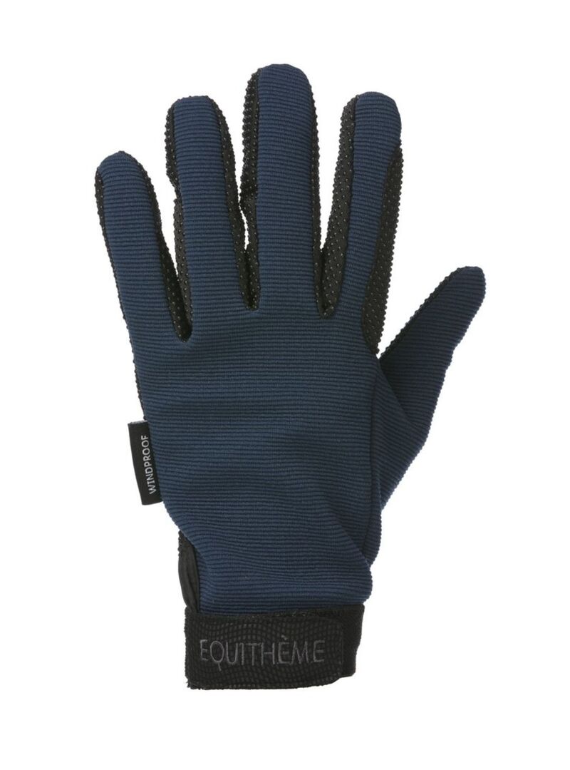 Guantes Equithème “Knit” Marino - Equitheme