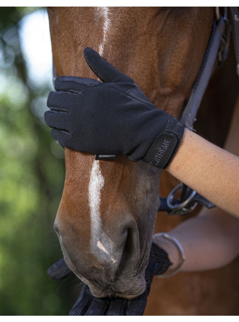 Guantes Equithème “Knit” Negro - Equitheme (2)