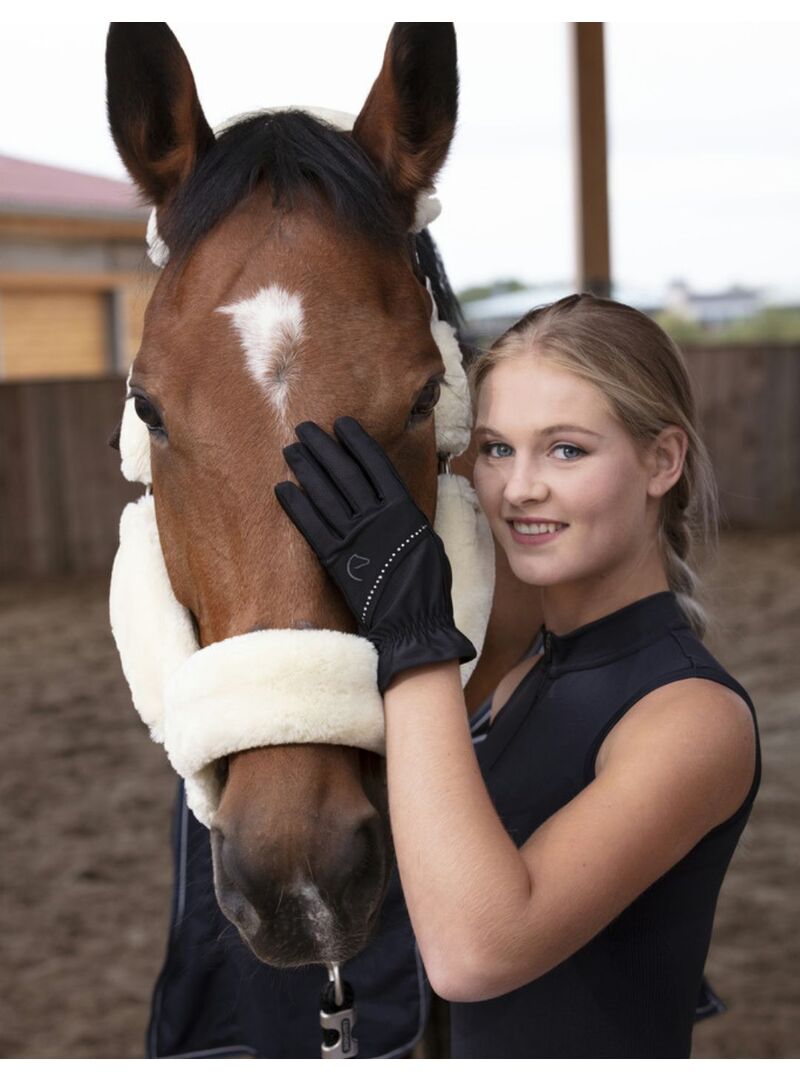 Guantes Equithème “Strass” Negro - Equitheme (2)