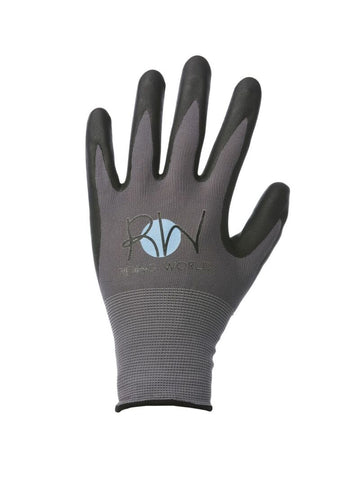 Guantes Riding World “Groom” Gris/Negro - Riding World