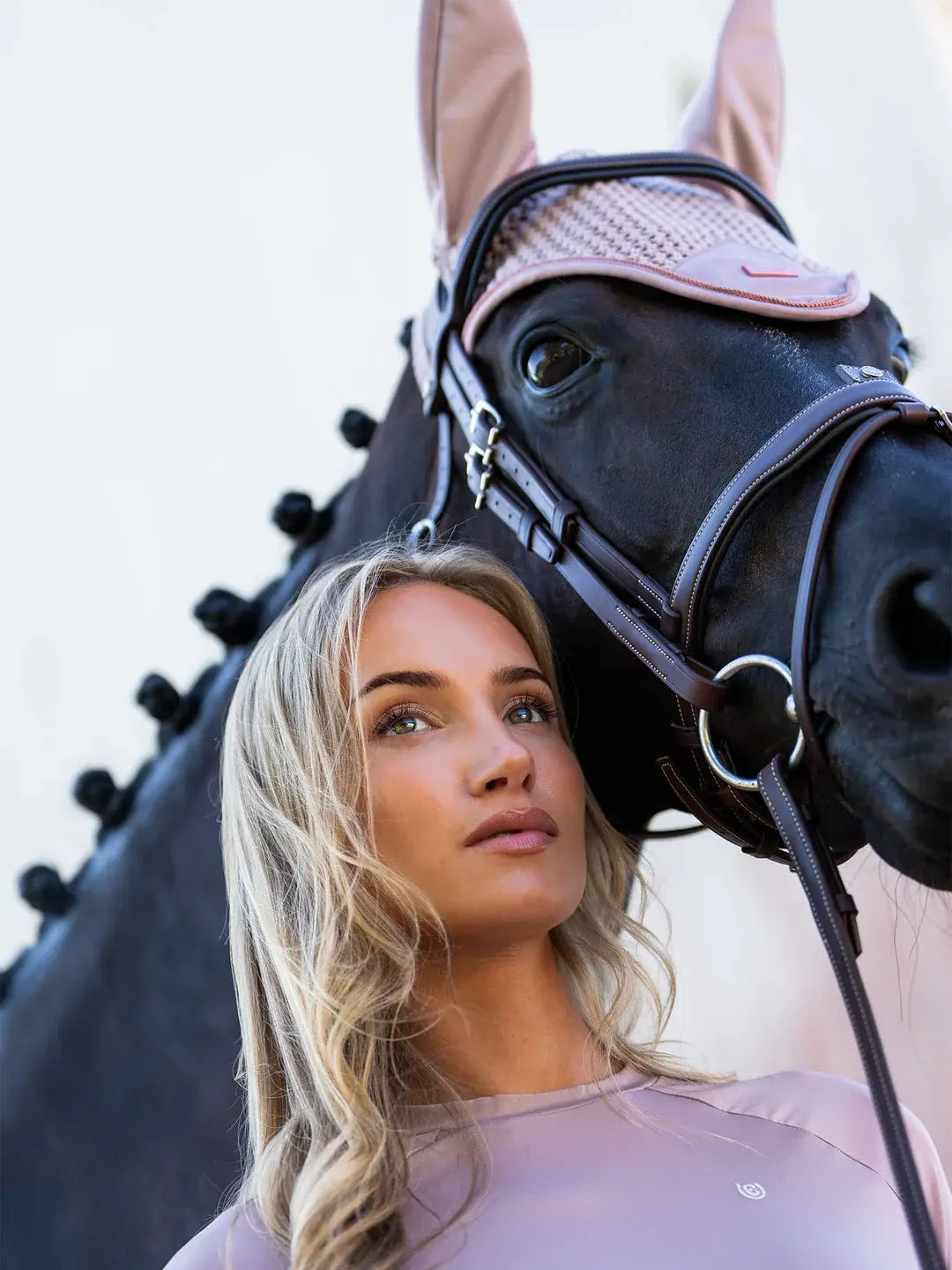 Orejeras Midsummer Blush - Equestrian Stockholm