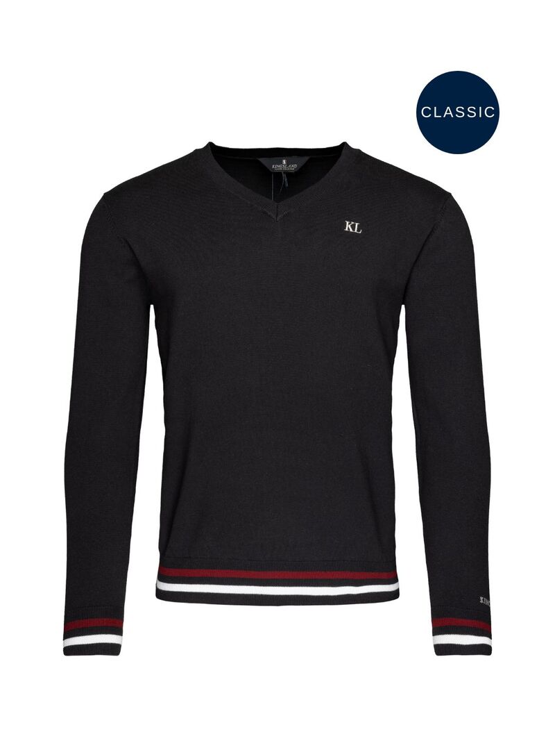 Jersey Hombre V-Neck Kingsland Classic Marino - Kingsland