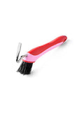 Limpiacascos Lexhis Soft Line con Mango y Cepillo Rojo - Lexhis