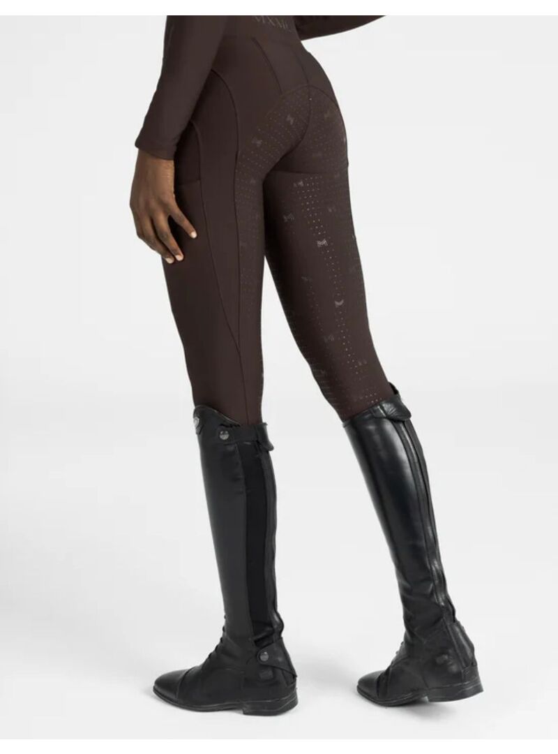Mallas Outline Mujer Full Grip Maximilian Chocolate - Maximilian (13)