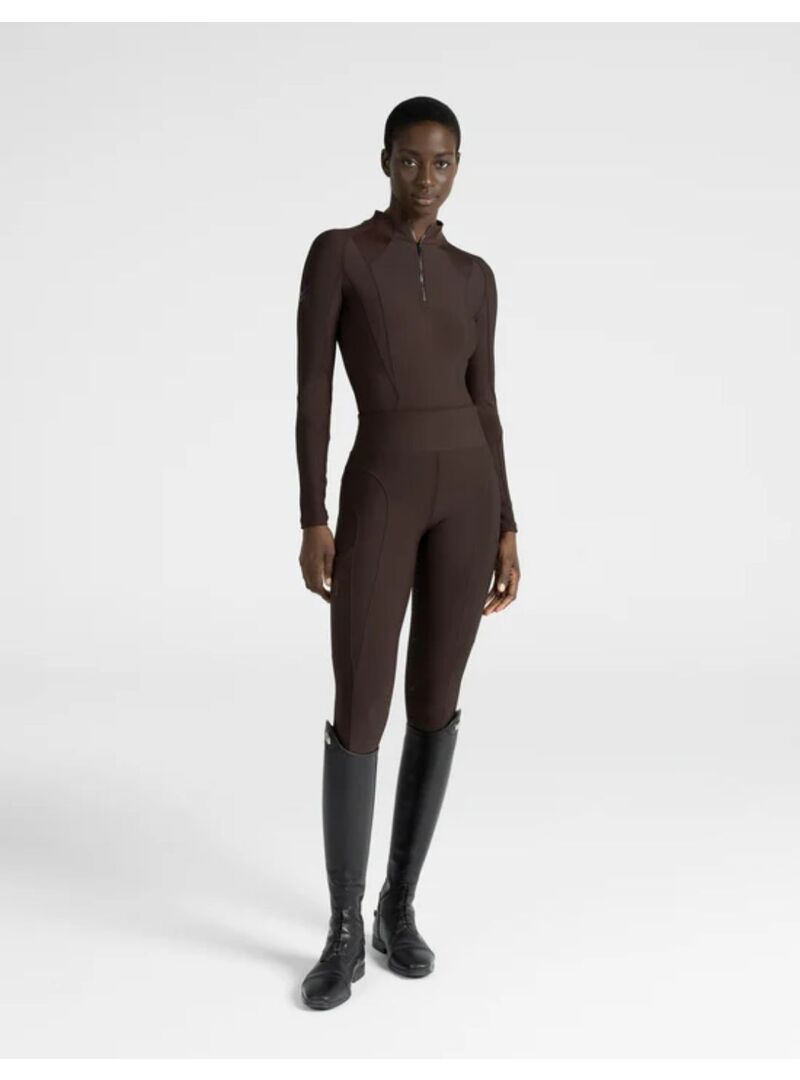 Mallas Outline Mujer Full Grip Maximilian Chocolate - Maximilian (14)