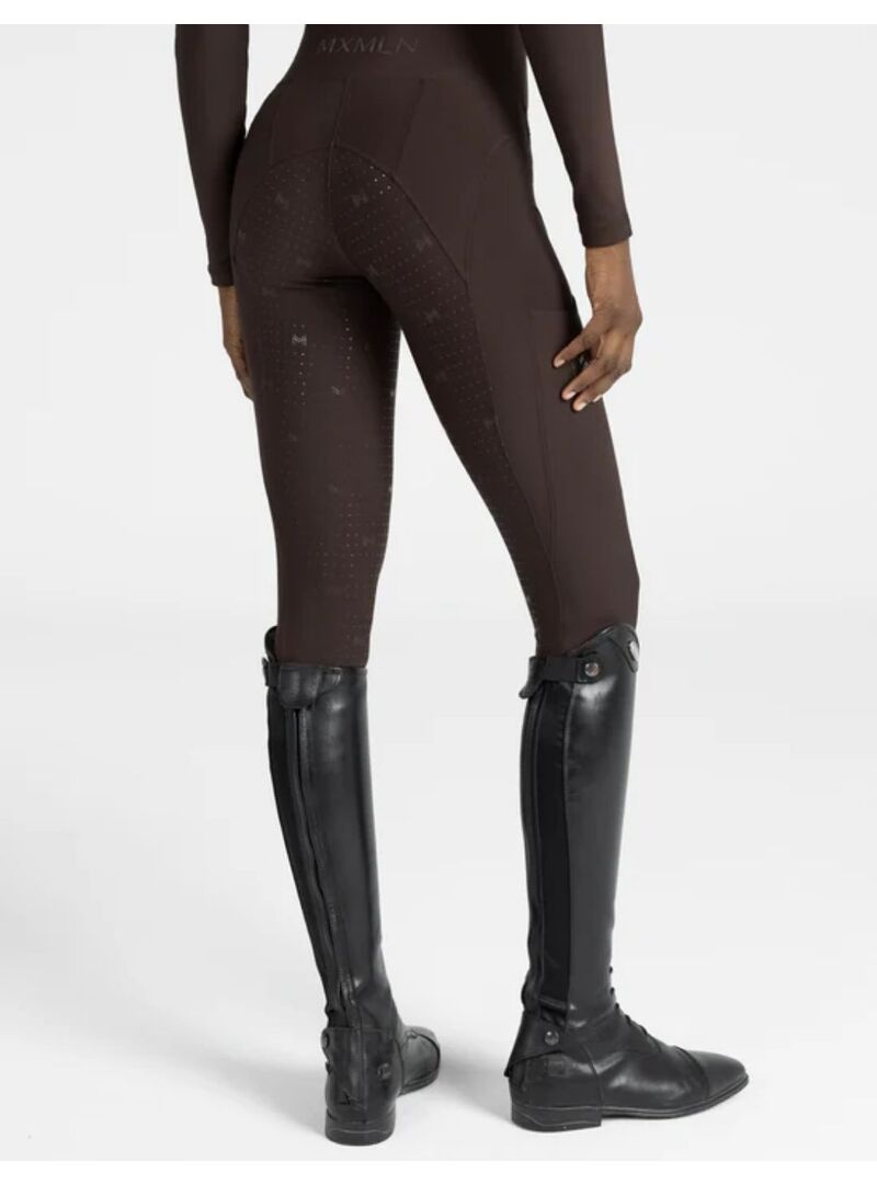 Mallas Outline Mujer Full Grip Maximilian Chocolate - Maximilian (5)