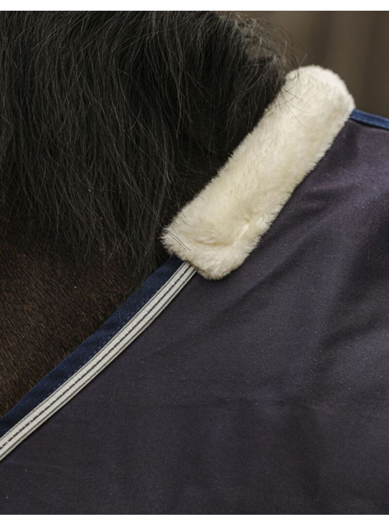 Manta Cuadra Equithème “Vague” 0 gr Marino - Equitheme (6)
