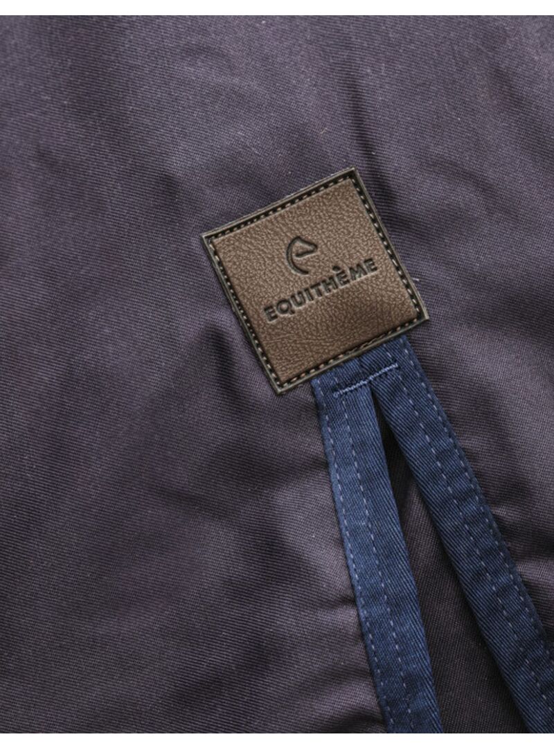 Manta Cuadra Equithème “Vague” 0 gr Marino - Equitheme (4)