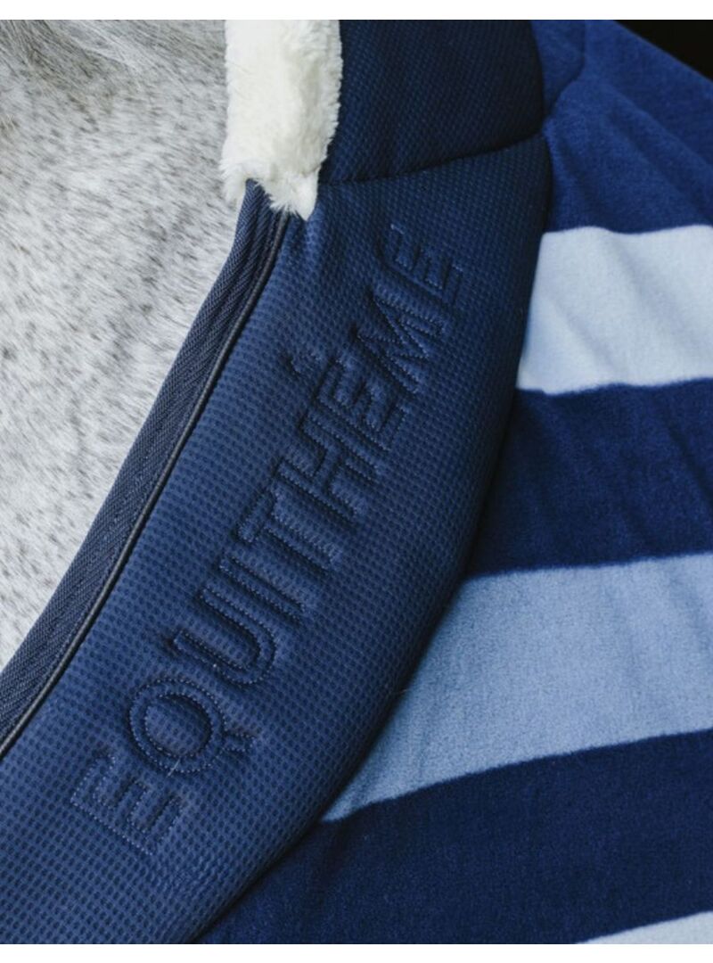 Manta Polar Equithème “Confortech” Marino - Equitheme (4)