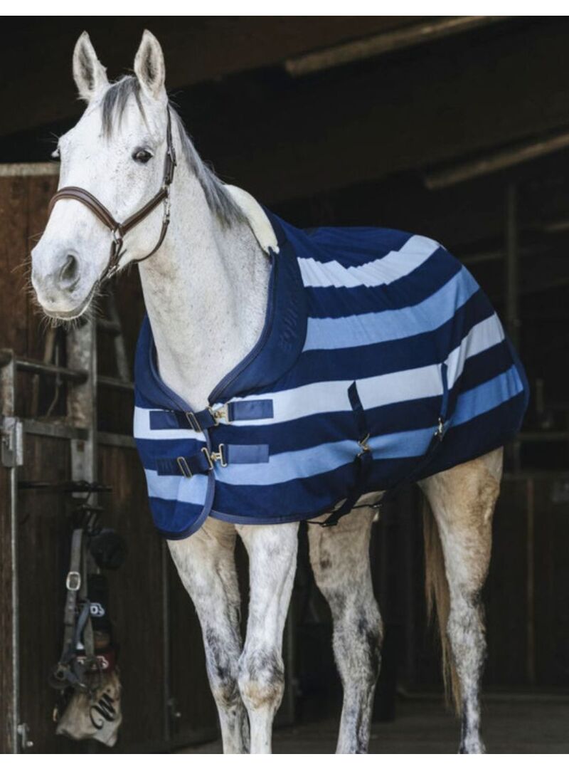 Manta Polar Equithème “Confortech” Marino - Equitheme