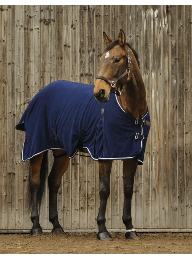 Manta Polar Equithème “Vague” Marino - Equitheme (2)