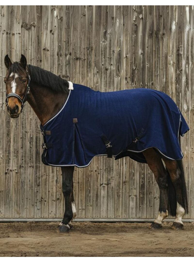 Manta Polar Equithème “Vague” Marino - Equitheme (3)
