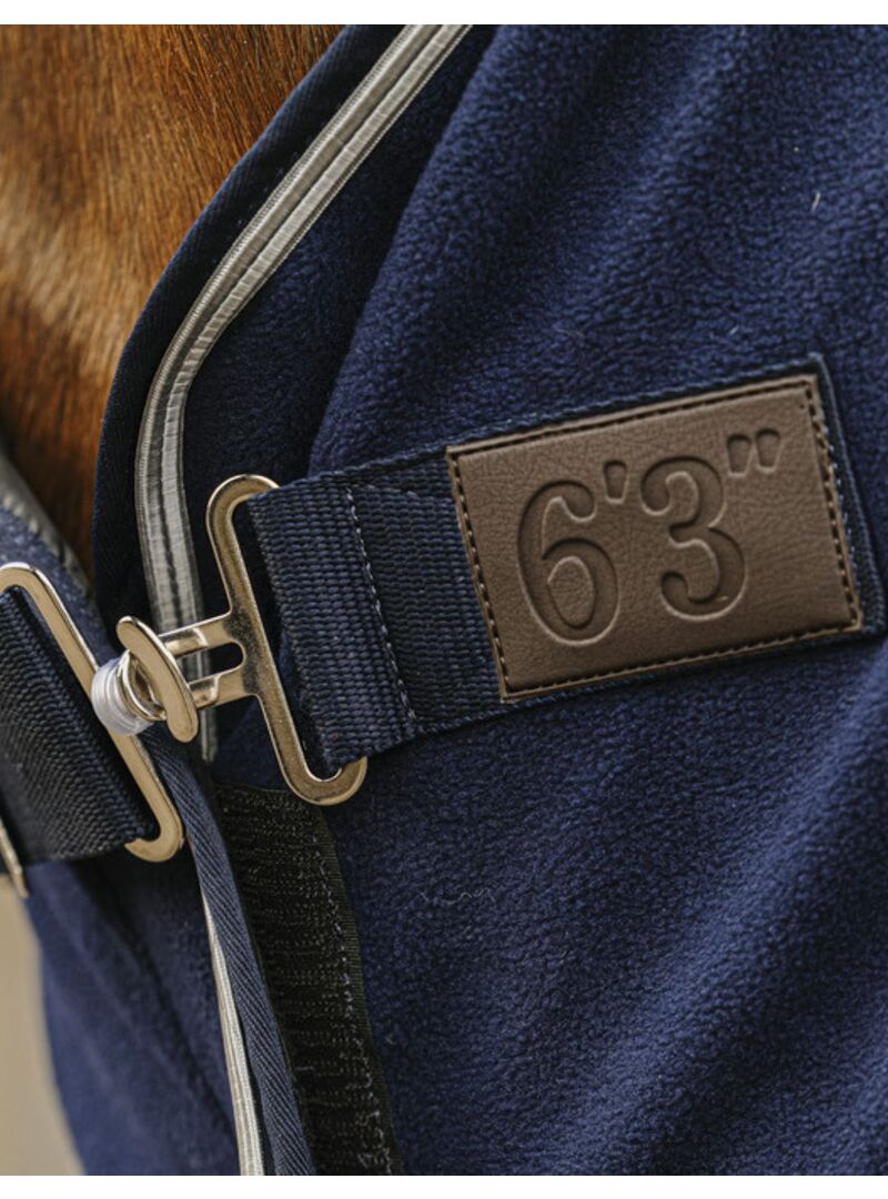 Manta Polar Equithème “Vague” Marino - Equitheme (5)