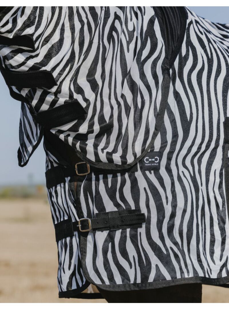 Manta Riding World Belly Mesh Combo Zebra - Riding World (4)