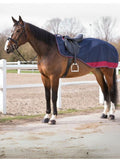 Manta Riñonera Equithème "Tyrex 1200 D" Marino/Burdeos - Equitheme